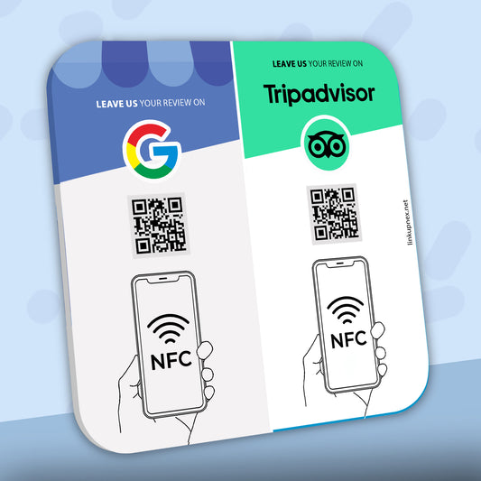 Plate NFC Google/Tripadvisor