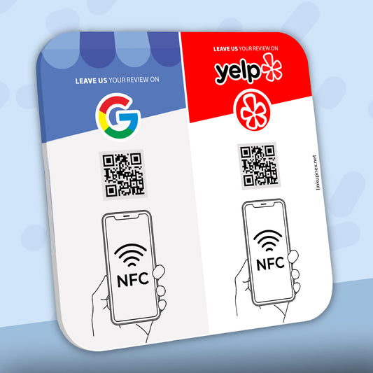 Plate NFC Google/Yelp